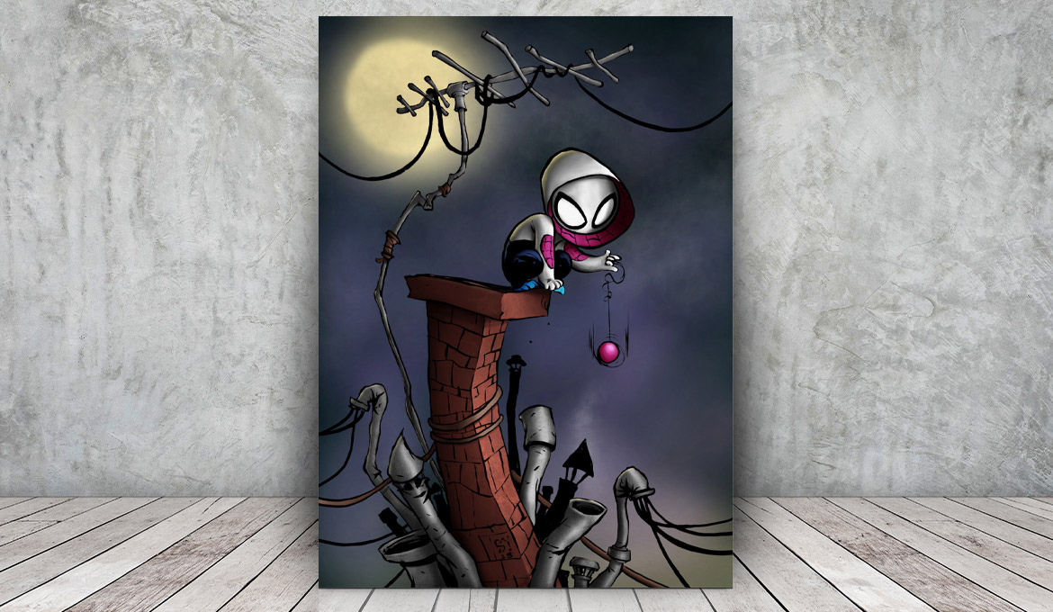 Little Marvel Ghost Spider