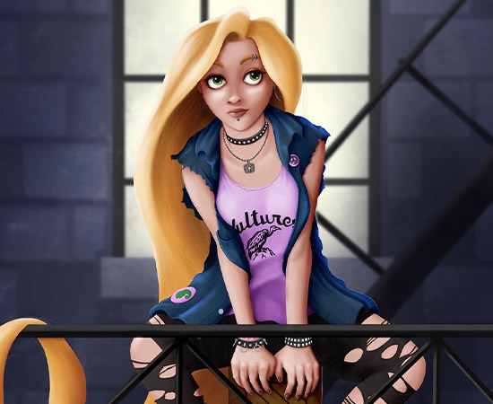 Art - Rapunzel in NYC