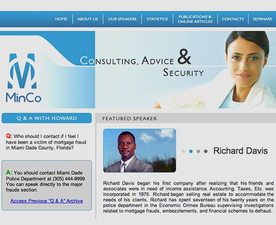 Web Design - Minco Consulting